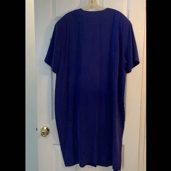 ”TESS” Dress 100%Pure Silk Dress - Picture 3 of 6